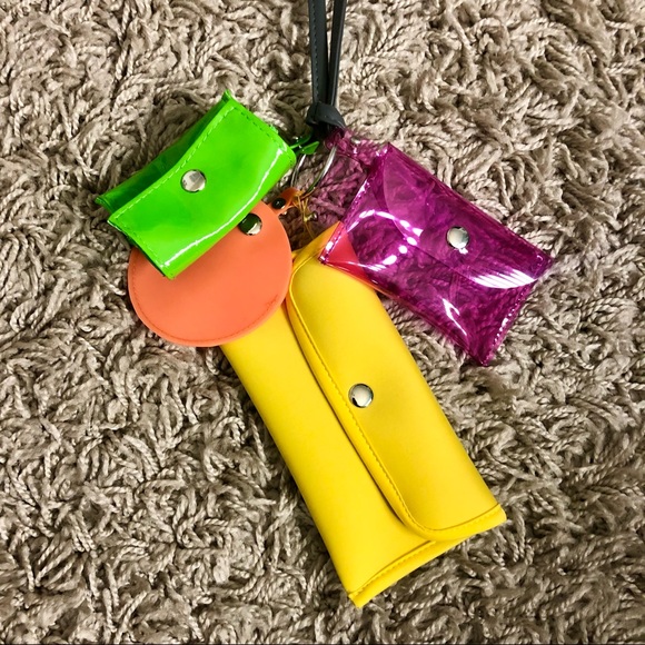 Handbags - 🛑SOLD🛑Neon Mini Purse Cluster 💕🍊🥝🍌